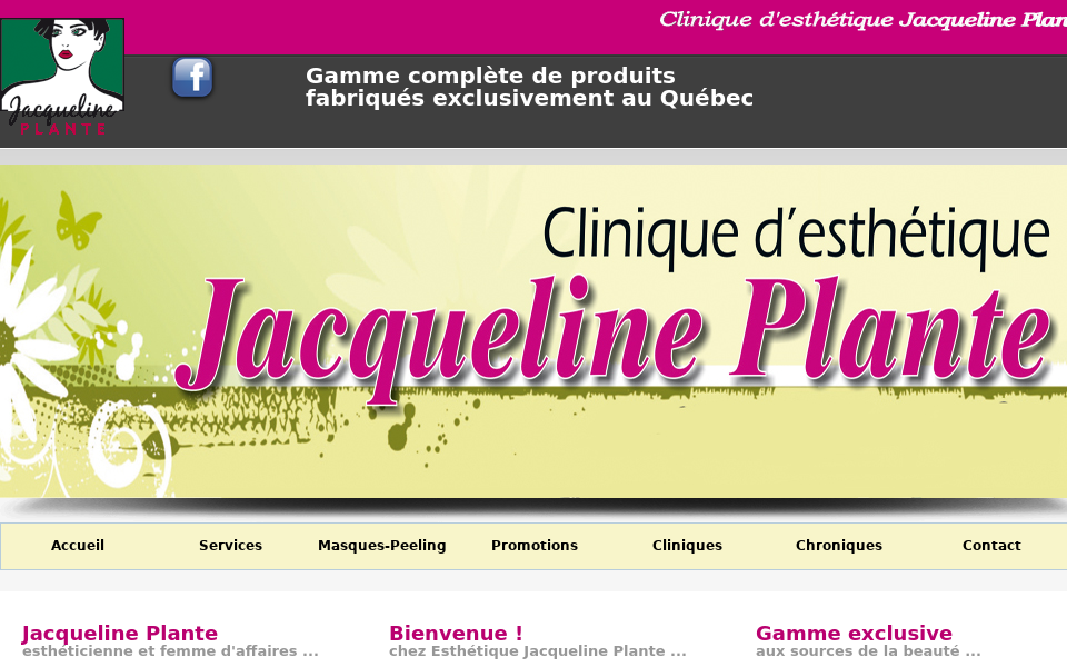 www.esthetiquejacquelineplante.com/ screen capture