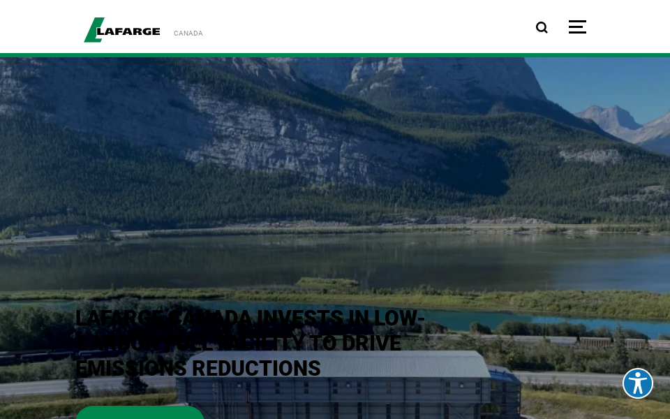 www.lafarge.ca/ screen capture