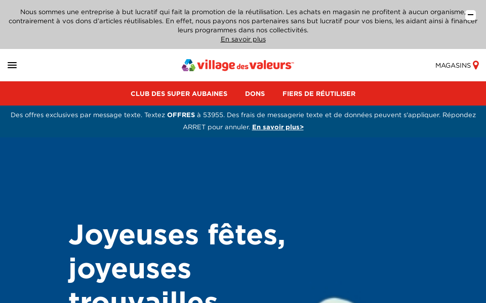 www.villagedesvaleurs.com/ screen capture