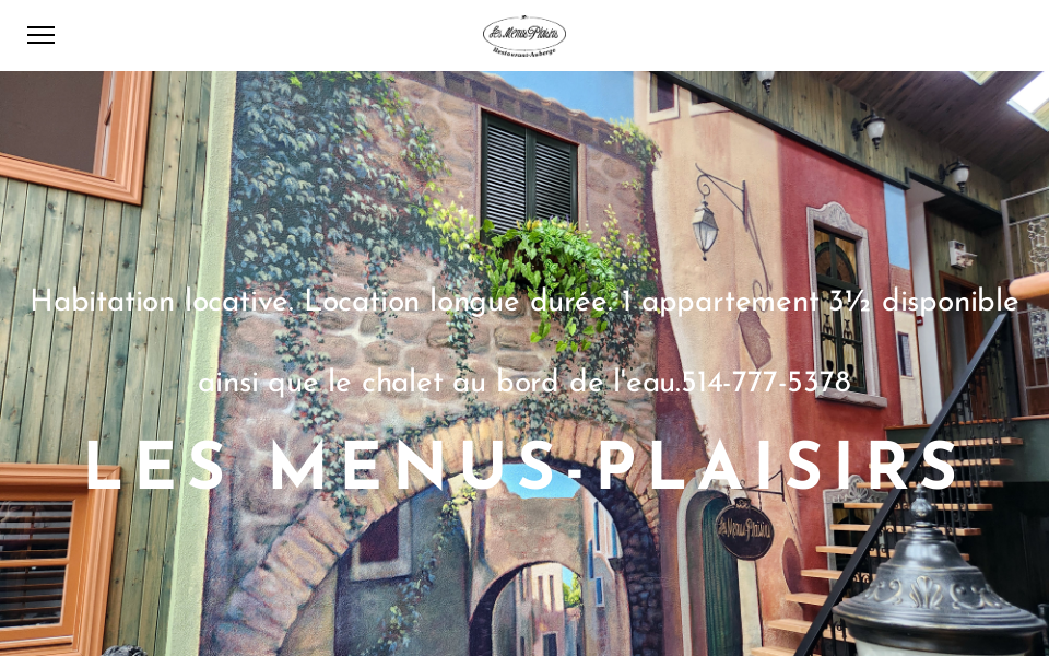 lesmenusplaisirs.ca/ screen capture