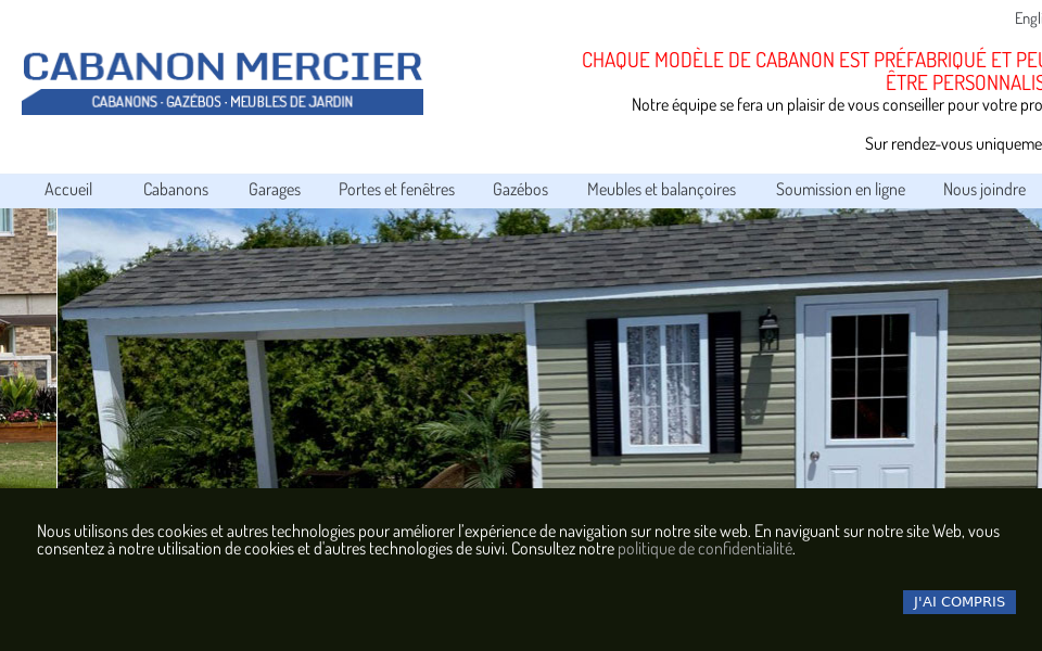 www.cabanonmercier.com/ screen capture