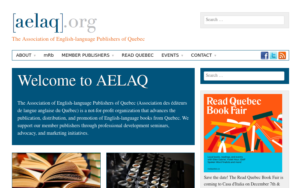 aelaq.org/ screen capture