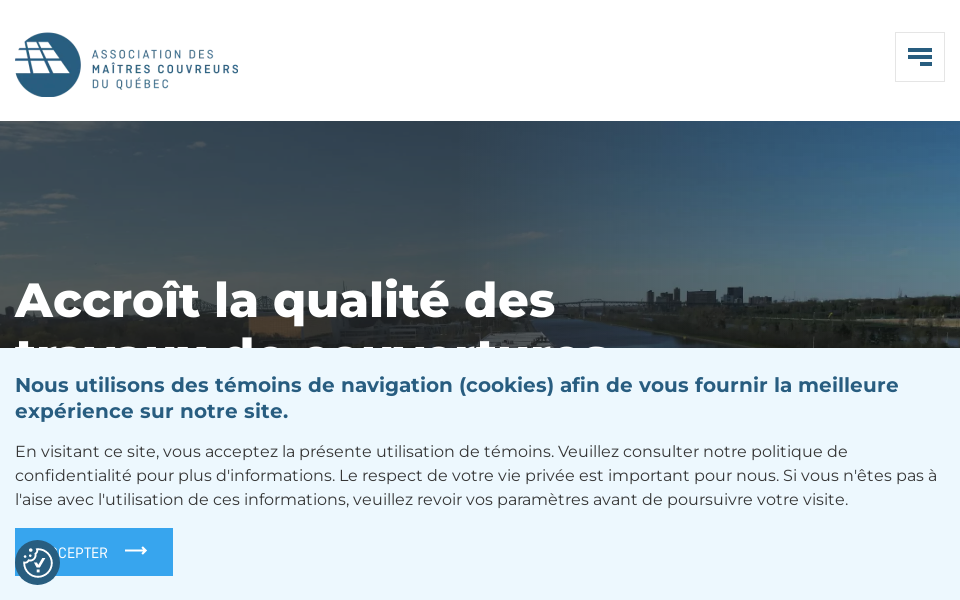 amcq.qc.ca/ screen capture