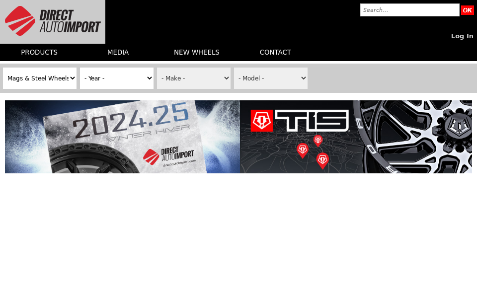 directautoimport.com/ screen capture