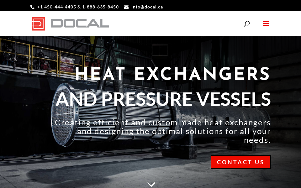 docal.ca/ screen capture