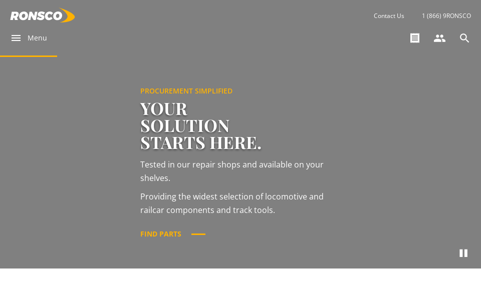 www.ronsco.com/ screen capture