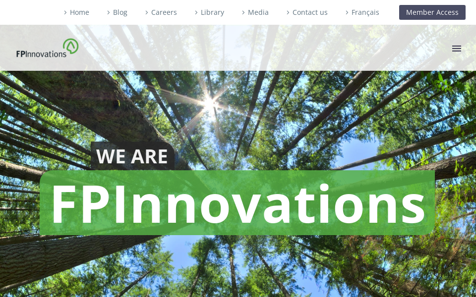 web.fpinnovations.ca/ screen capture