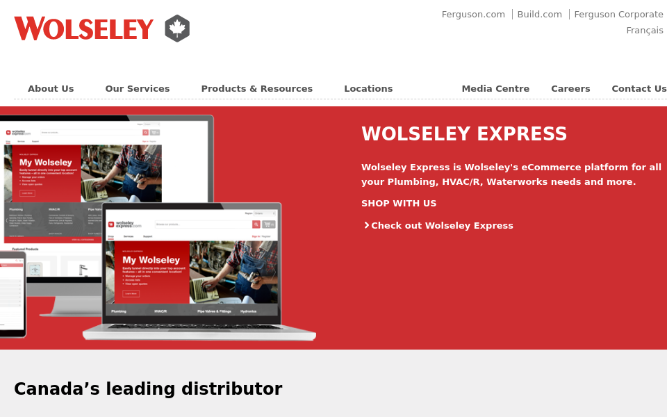 www.wolseleyinc.ca/ screen capture
