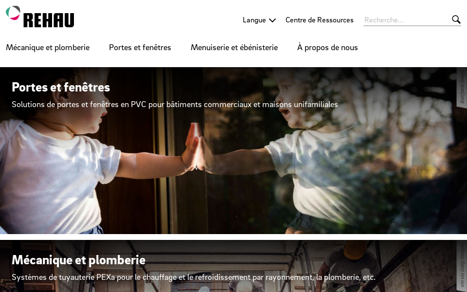 www.rehau.com/ca-fr screen capture
