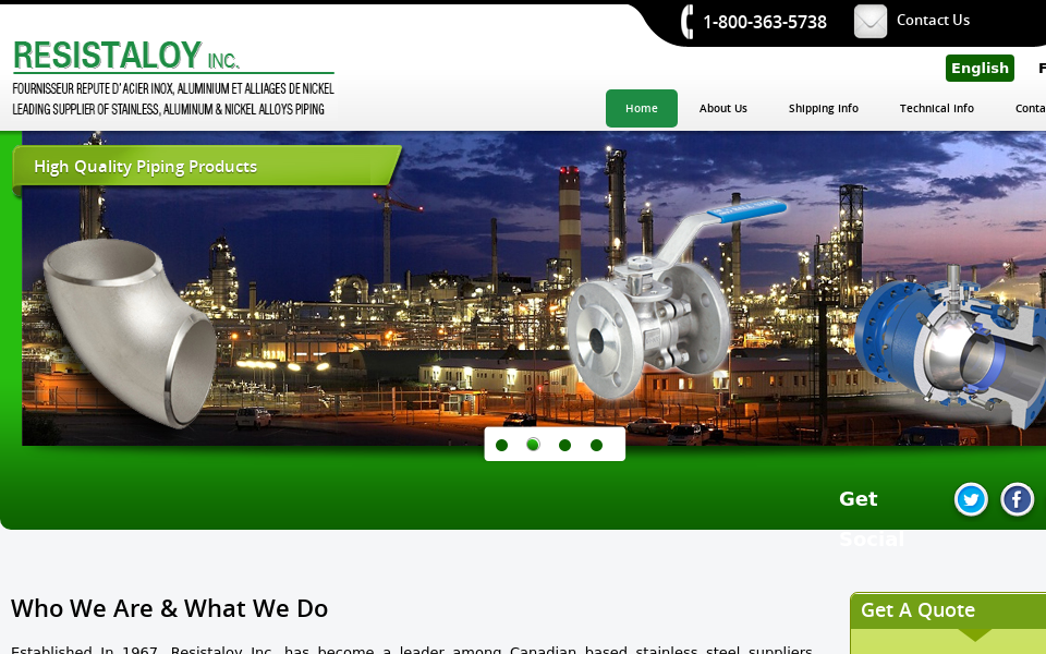 www.resistaloy.com/ screen capture