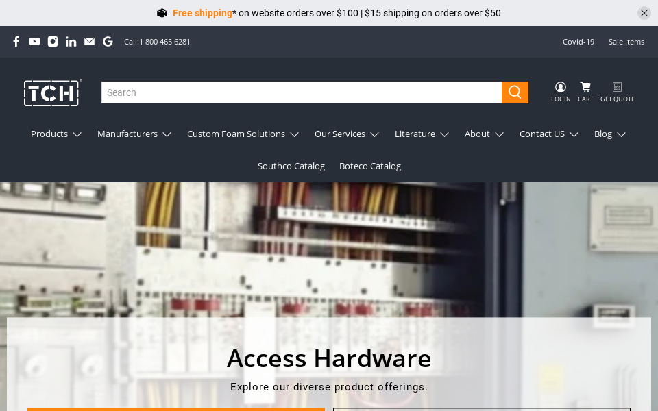 ca.tchweb.com/ screen capture