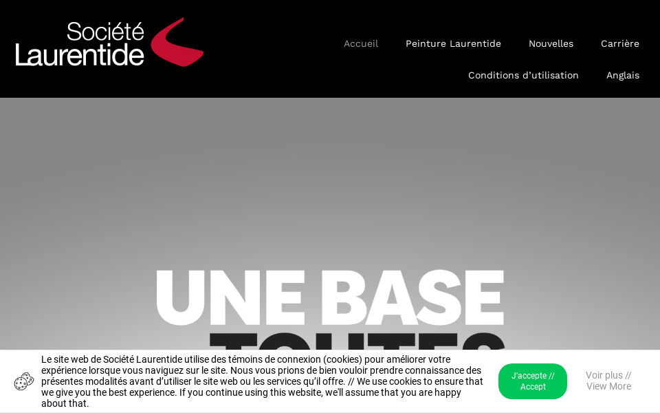 societelaurentide.ca/ screen capture