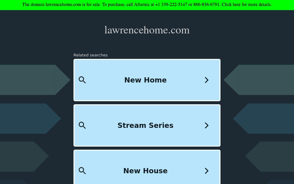 www.lawrencehome.com/ screen capture