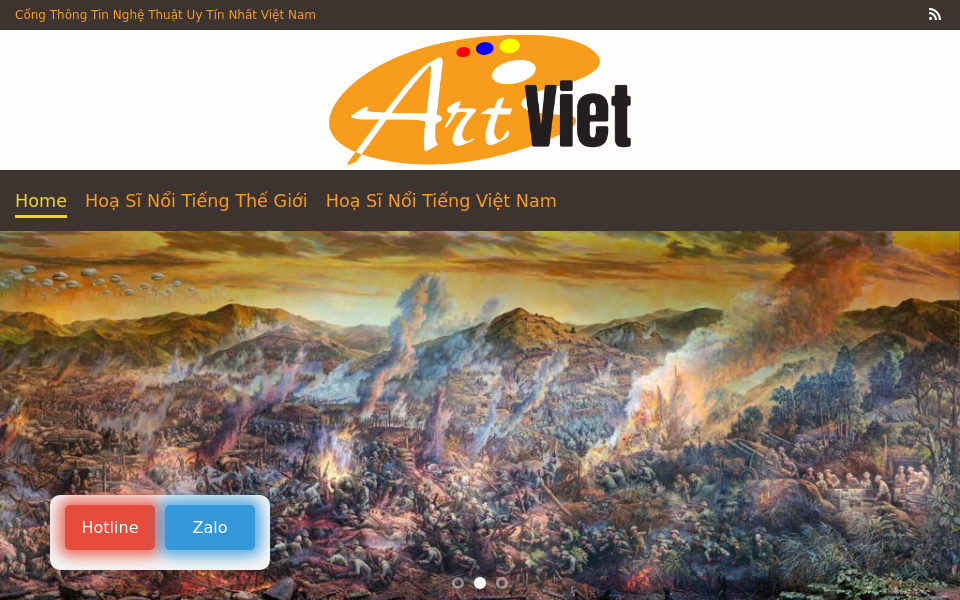 www.artviet.net/ screen capture