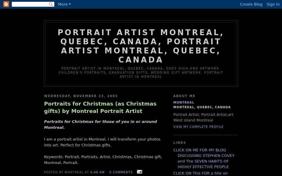 childrens-portrait-artist-montreal.blogspot.com/ screen capture