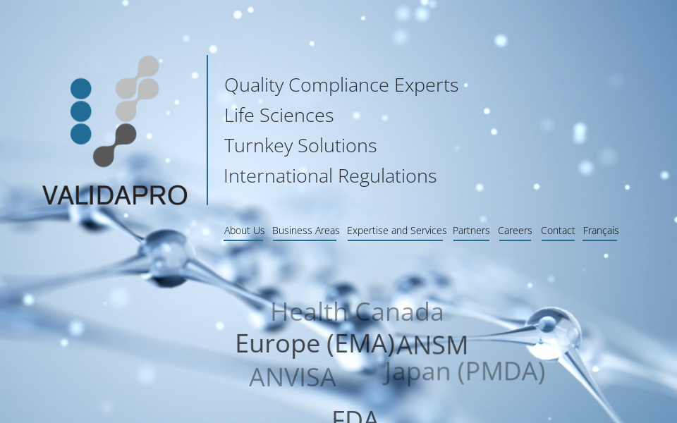 validapro.com/ screen capture