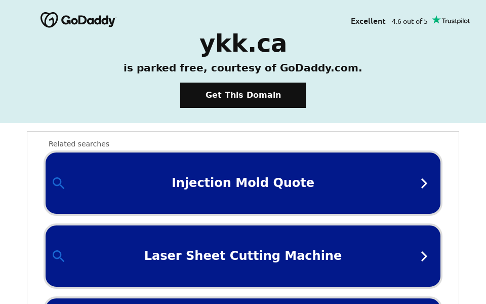 www.ykk.ca/ screen capture