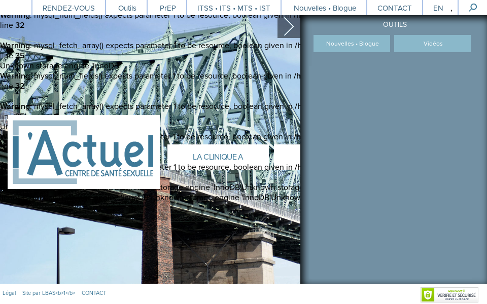 cliniquelactuel.com/ screen capture