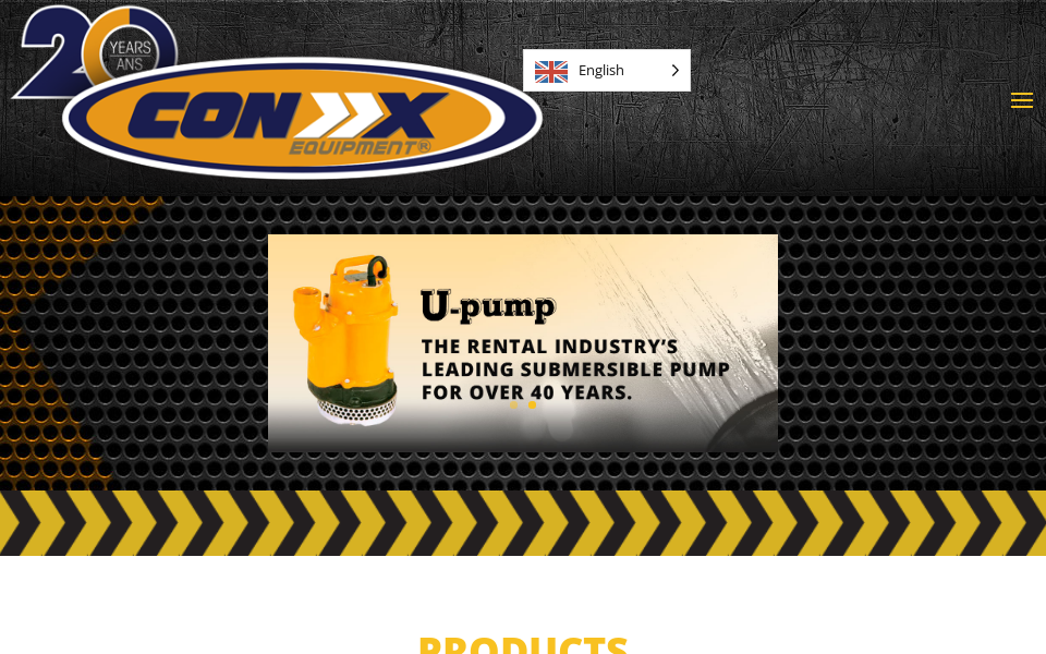 www.conxequipment.com/ screen capture