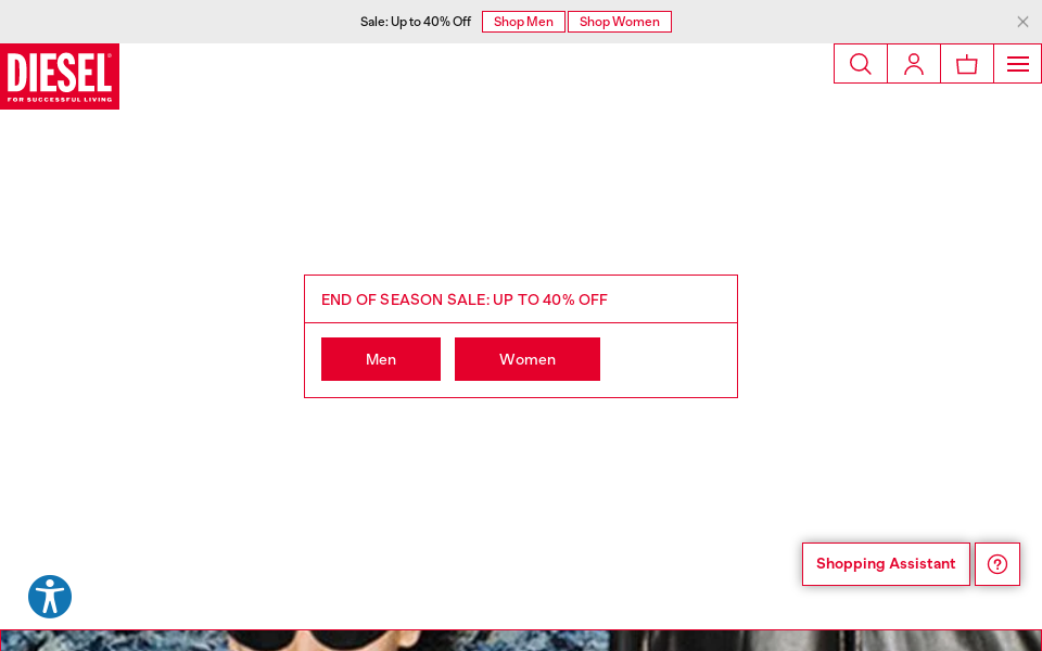 ca.diesel.com/ screen capture