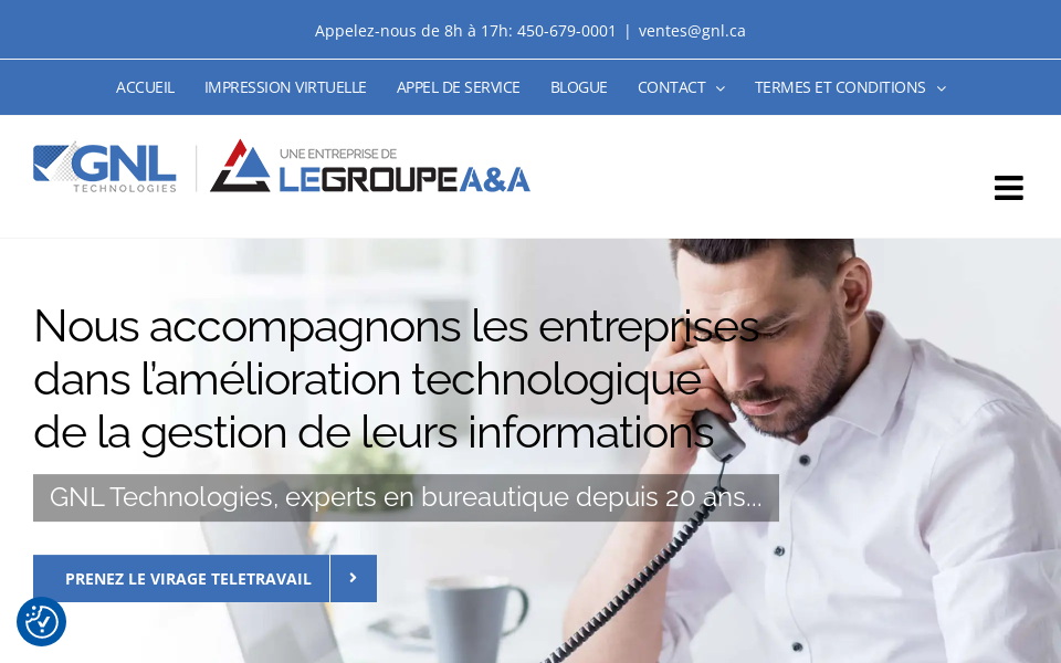 bureautique.ca/ screen capture