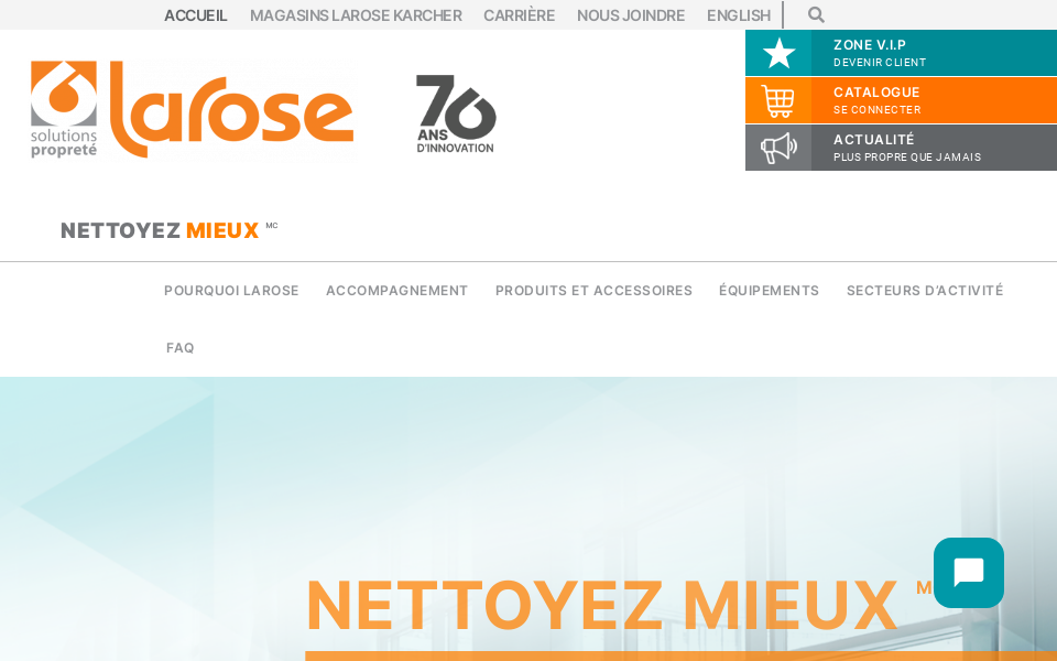 larose.ca/ screen capture