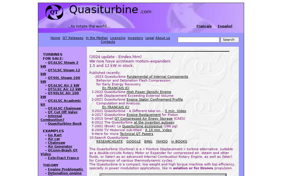quasiturbine.promci.qc.ca/ screen capture