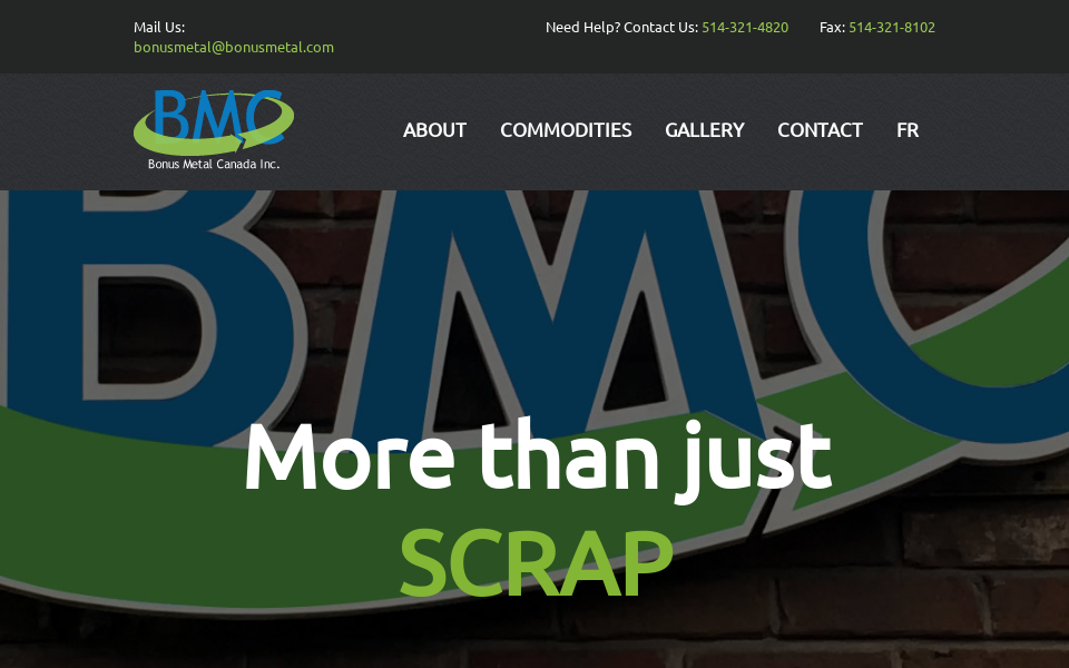 www.bonusmetal.com/ screen capture