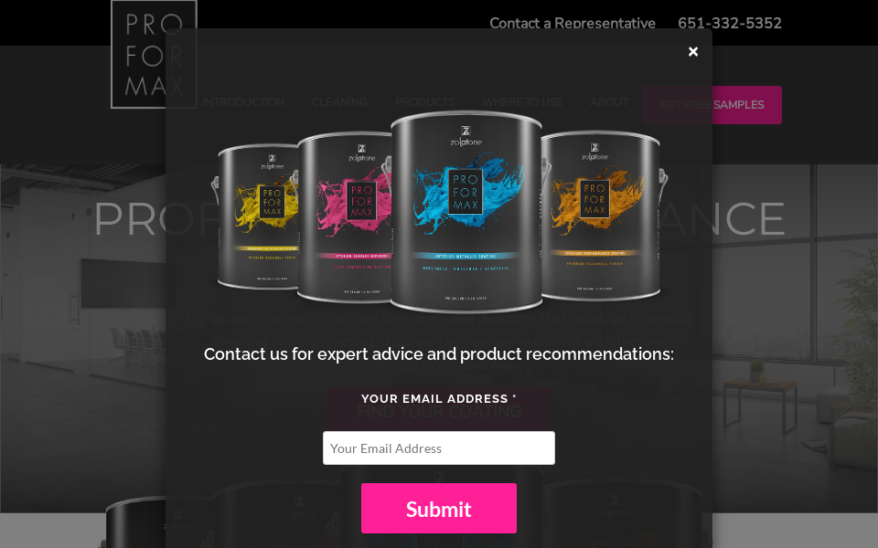 proformax.com/ screen capture