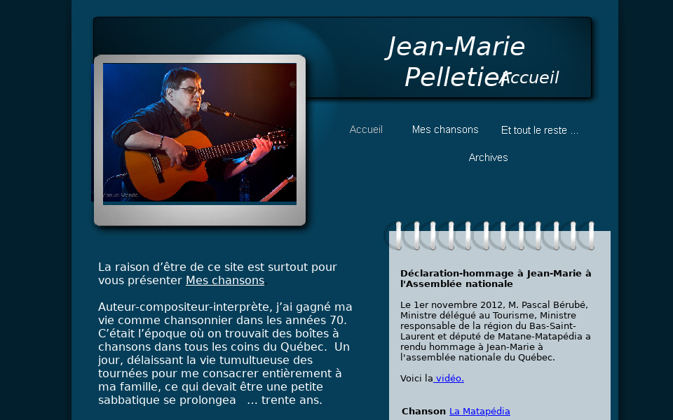 www.jeanmariepelletier.com/ screen capture