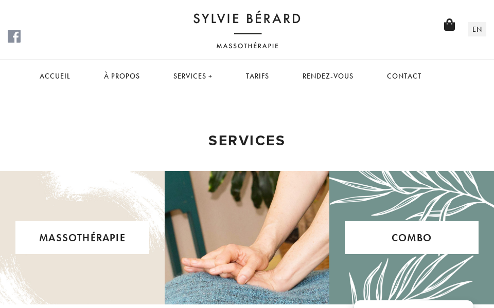 sylvieberard.com/ screen capture