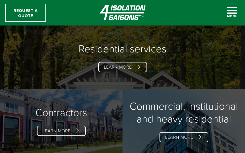 isolation4saisons.com/ screen capture