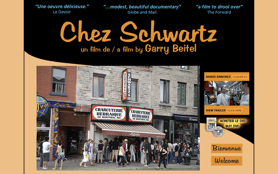 www.chezschwartzfilm.com/ screen capture