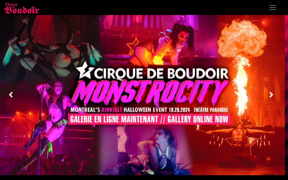www.cirquedeboudoir.com/fr/ screen capture