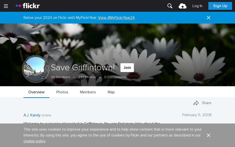 www.flickr.com/groups/savegriffintown/ screen capture
