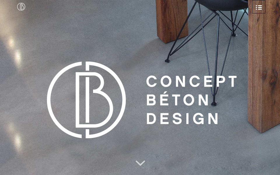 www.conceptbetondesign.ca/ screen capture