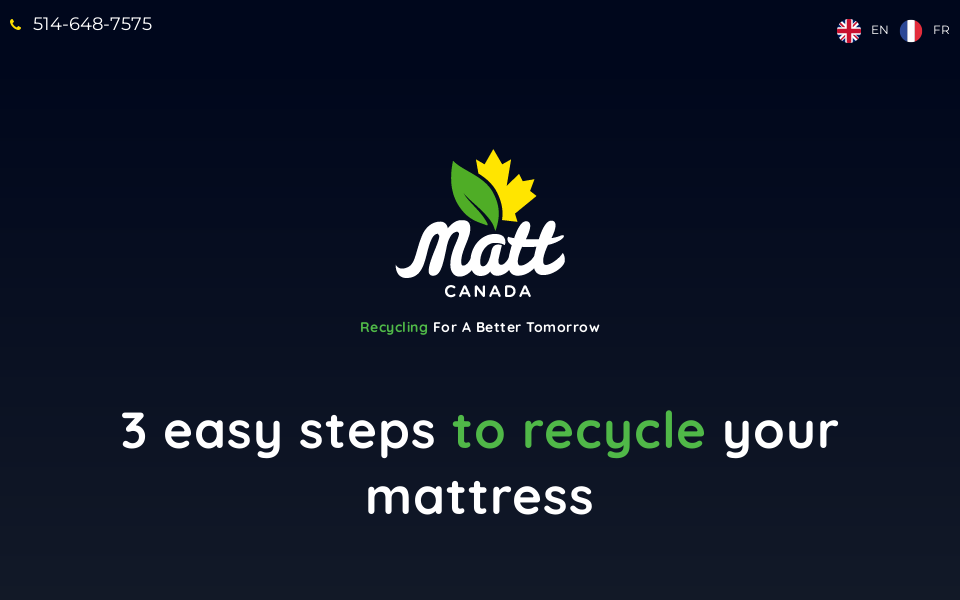 mattcanada.com/ screen capture