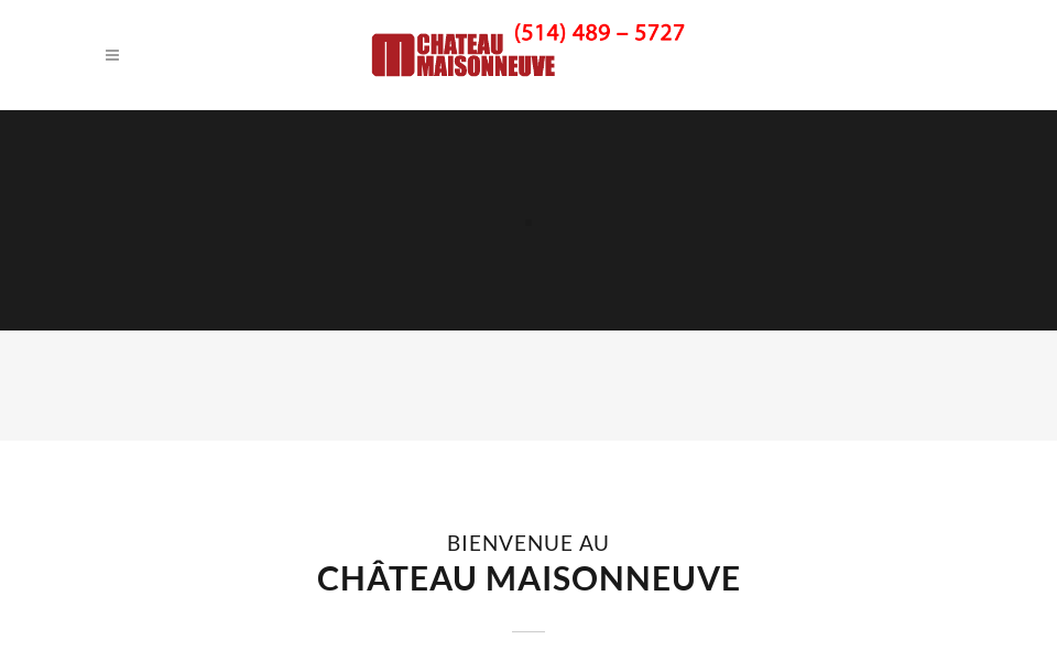 www.chateaumaisonneuve.com/ screen capture