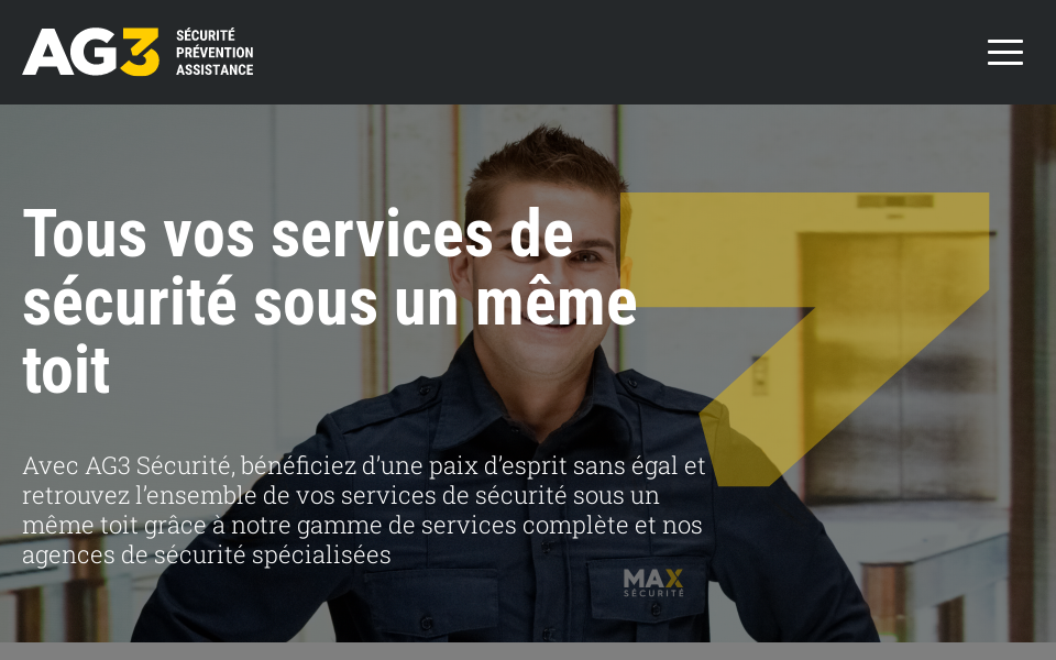 ag3securite.com/ screen capture