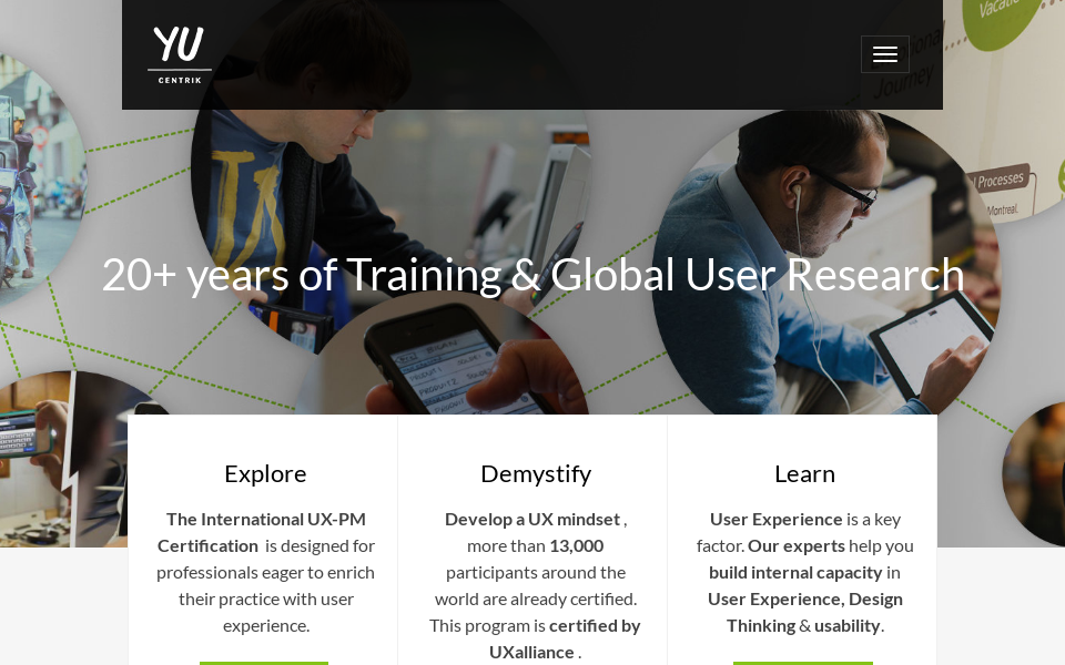 yucentrik.ca/ screen capture