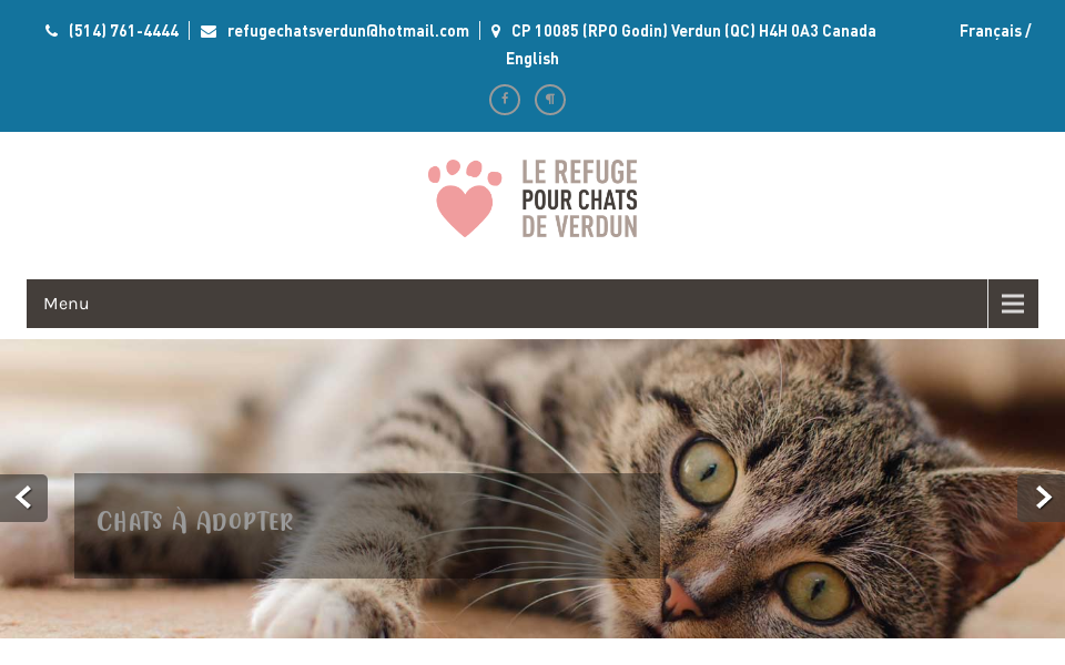 refugechatsverdun.com/fr/ screen capture
