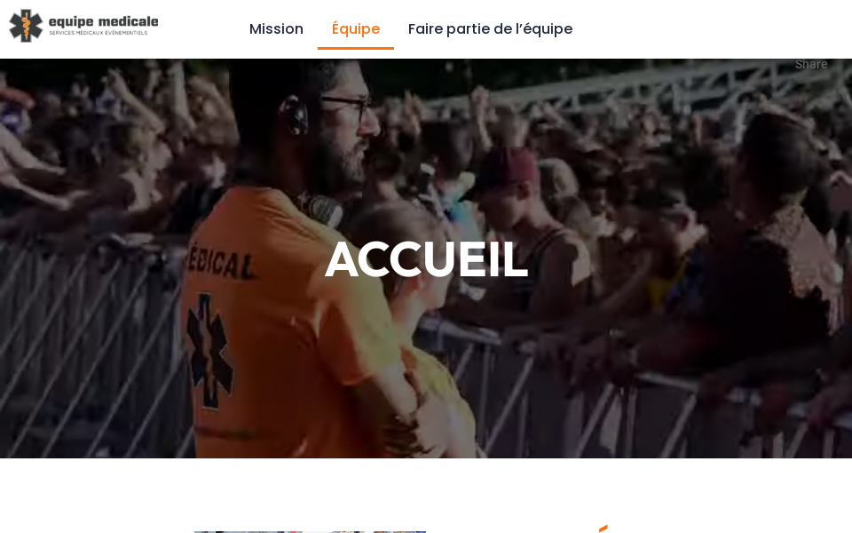 equipemedicale.ca/ screen capture