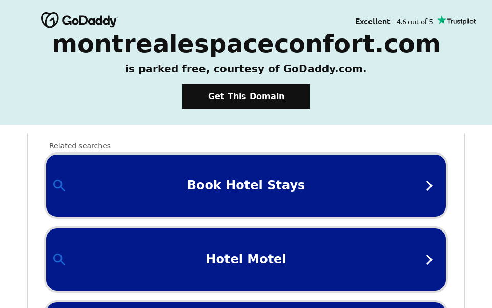 www.montrealespaceconfort.com screen capture