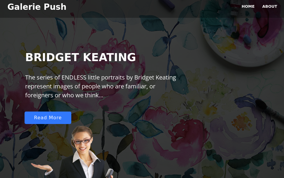 galeriepush.com/ screen capture