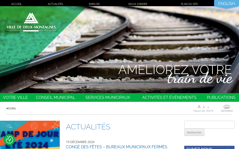 www.ville.deux-montagnes.qc.ca/ screen capture