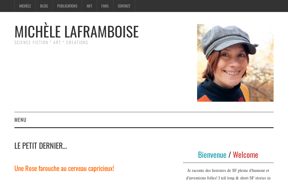 michele-laframboise.com/ screen capture