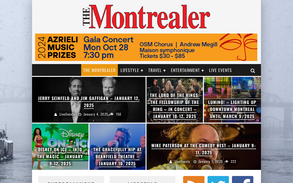 www.themontrealeronline.com/ screen capture