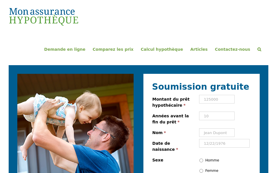 monassurancehypotheque.com/ screen capture