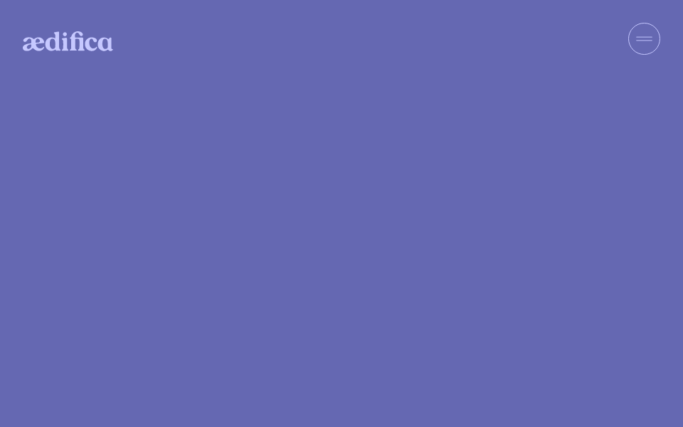 aedifica.com/ screen capture