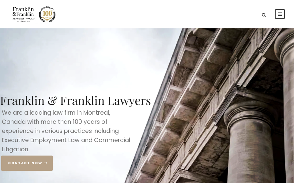 www.franklinlegal.com/ screen capture